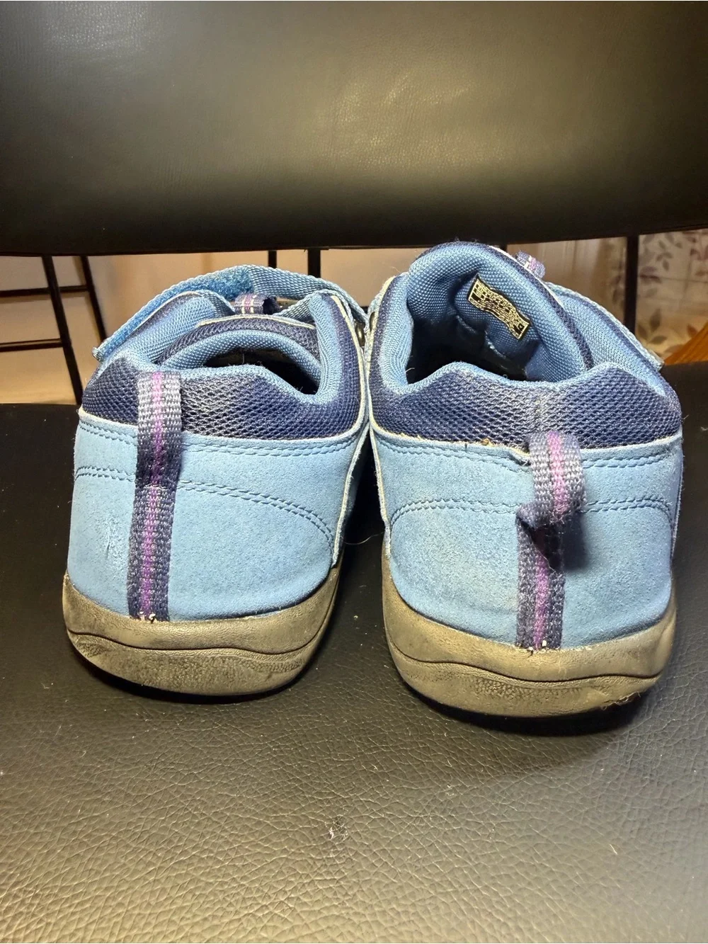 Keen Kids Light Blue Sneakers with Rainbow Accents